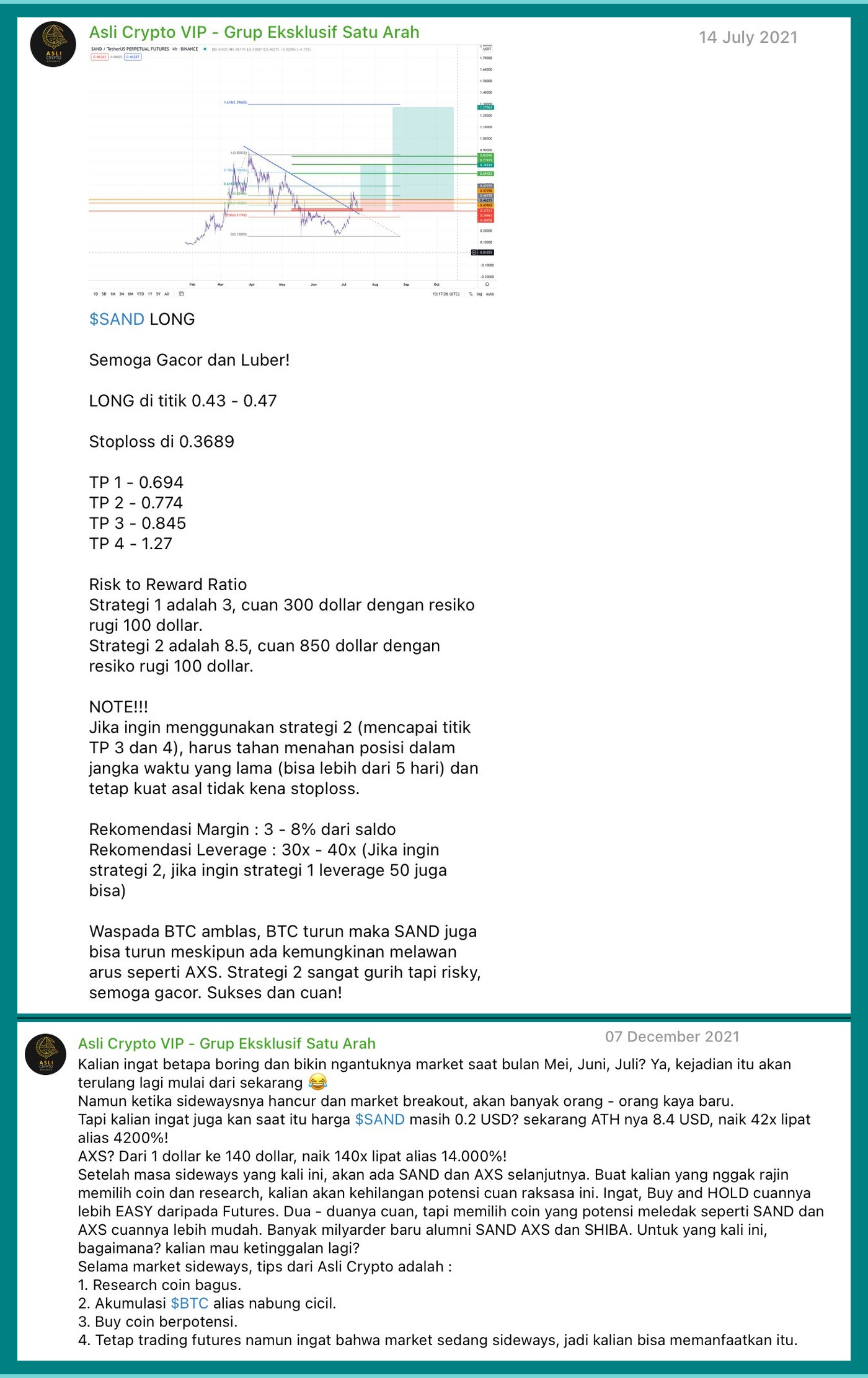 Asli Crypto 2021 Bull Run